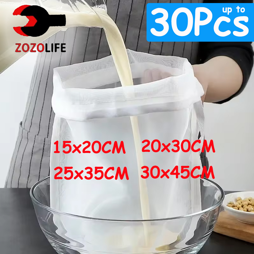 Baby Food Strainer - 1/30Pc 100 Mesh Soy Milk Nylon