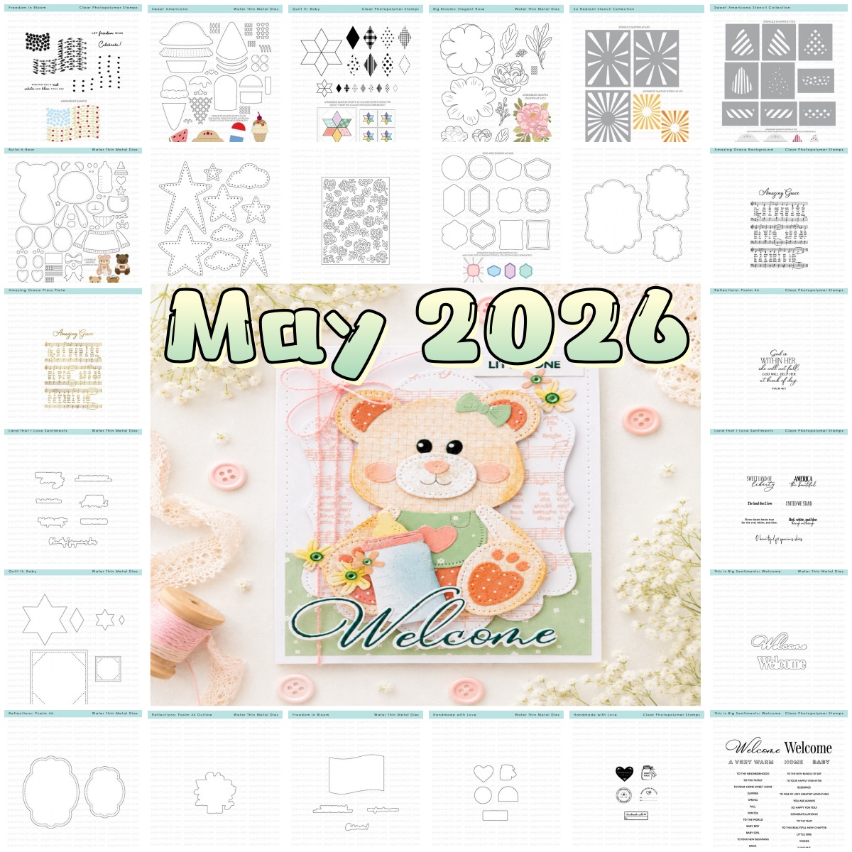 Baby Food Fruits - Summer 2026 Bear Florals Baby Ice
