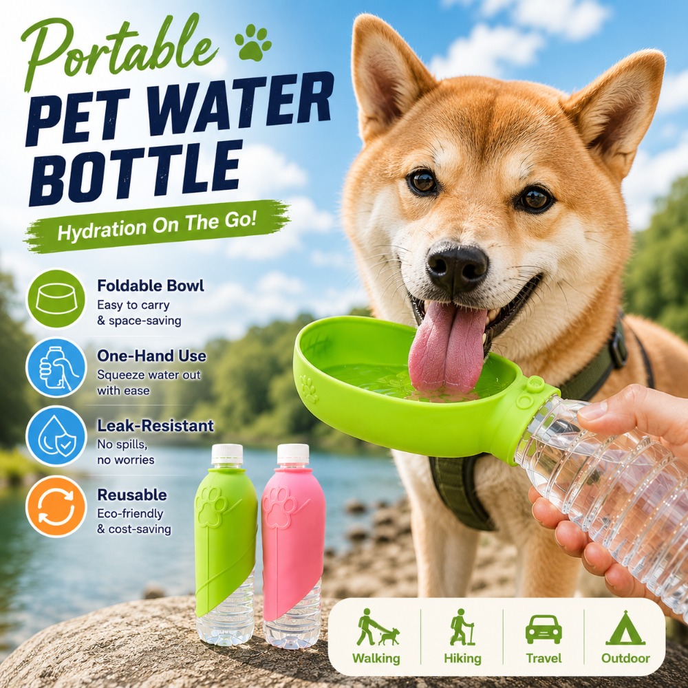 Baby Food Cat - Portable Pet Feeding Water Bowl Universal