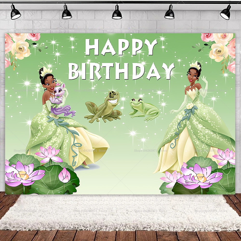 Disney Tiana Princess Backdrop - Baby Food Plan recension och pris