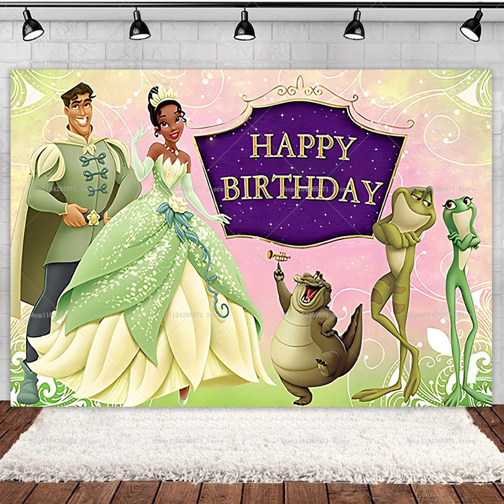 Disney Tiana Princess Backdrop - Baby Food Plan recension och pris