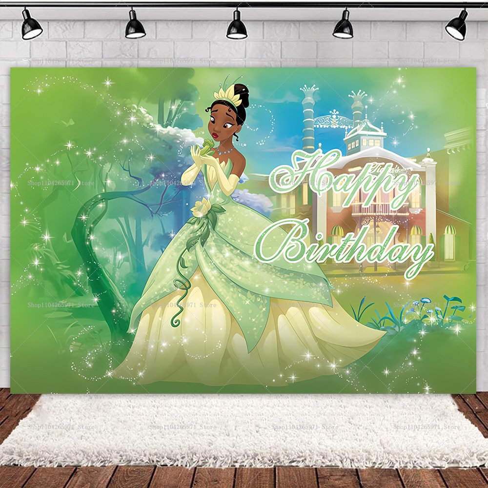 Disney Tiana Princess Backdrop - Baby Food Plan recension och pris