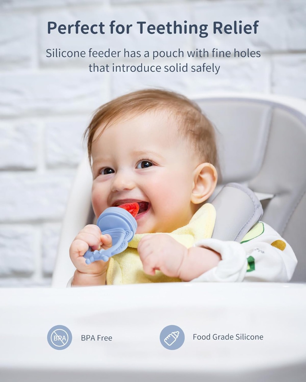 Silicone Baby Fruit Food Feede - Baby Food Fruits recension och pris
