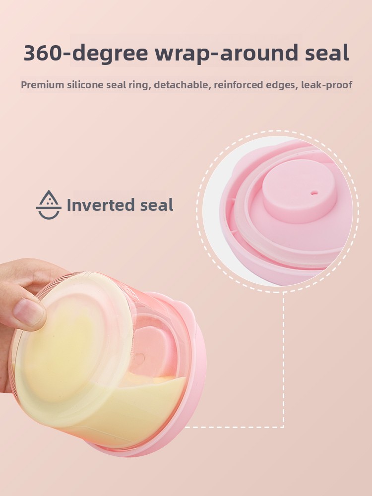 Portable Baby Food Bowl with S - Baby Food Containers Glass recension och pris