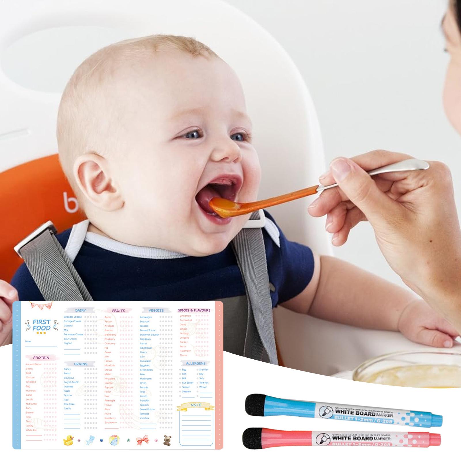 Magnetic Baby First Foods Chec - Baby Food Tracker recension och pris