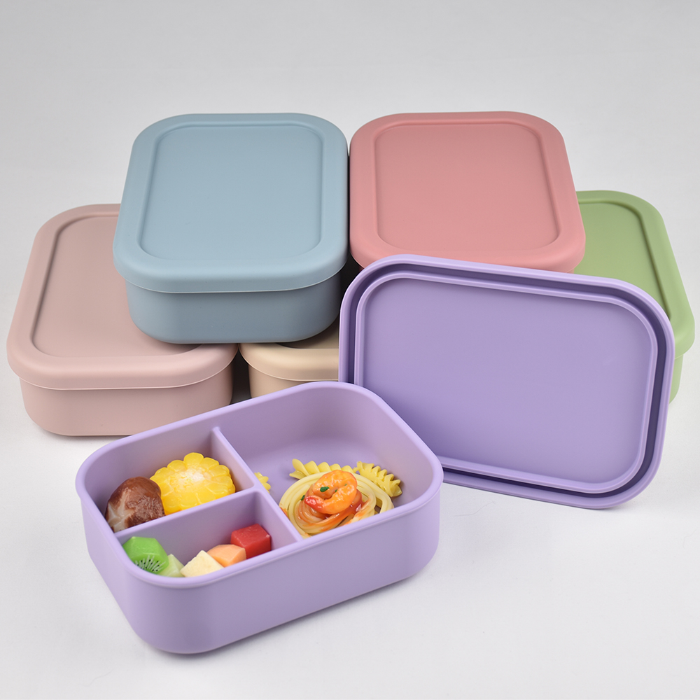 3-Compartment Food Grade Silic - Baby Food Plan recension och pris