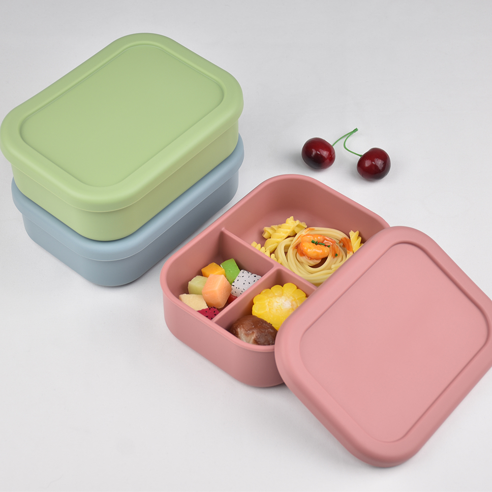3-Compartment Food Grade Silic - Baby Food Plan recension och pris