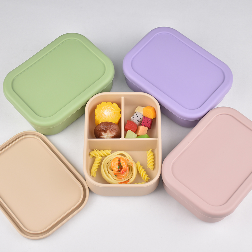 3-Compartment Food Grade Silic - Baby Food Plan recension och pris