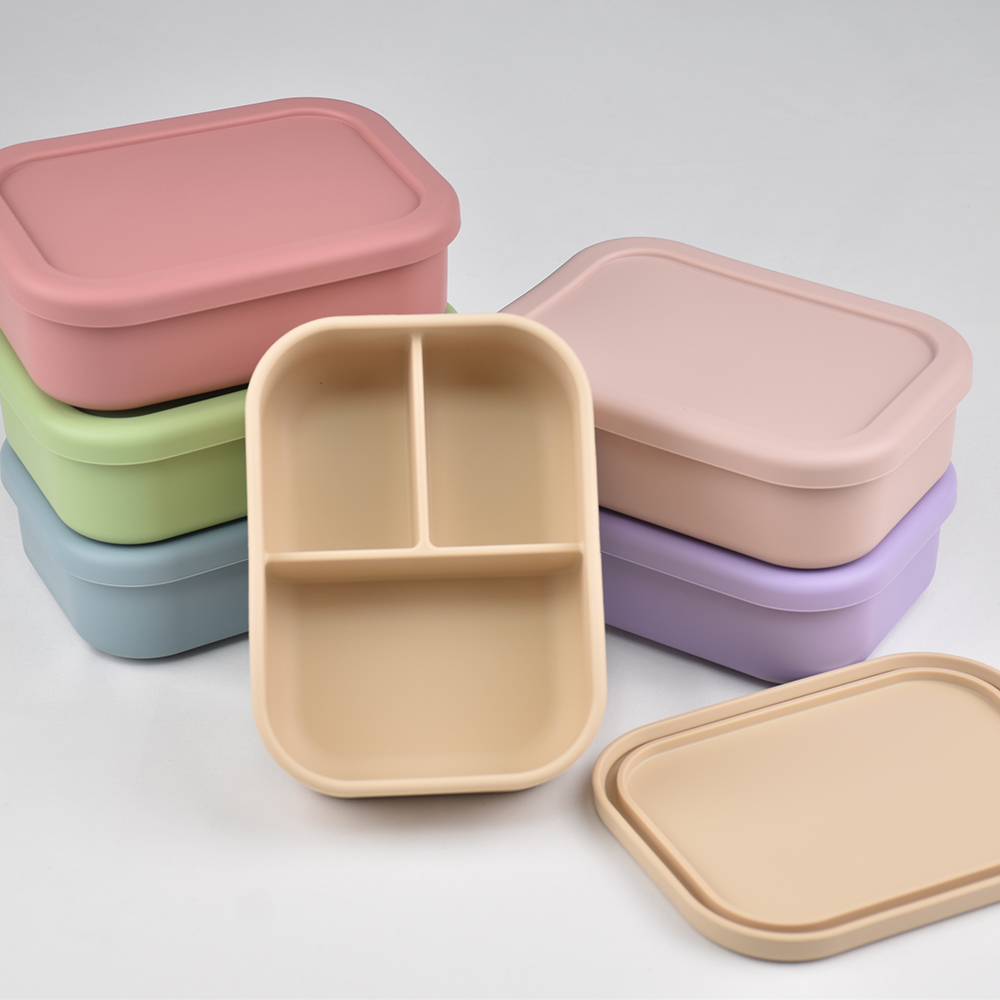 3-Compartment Food Grade Silic - Baby Food Plan recension och pris