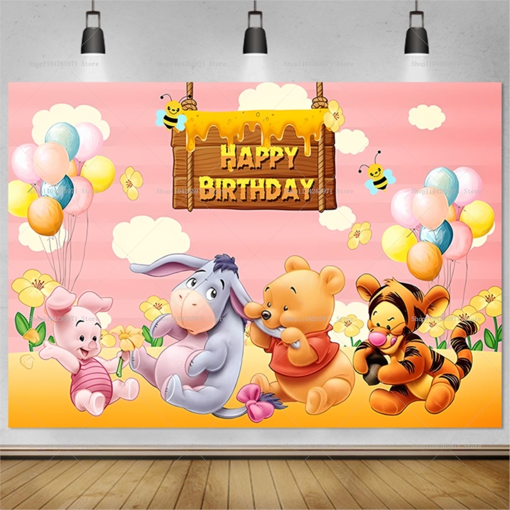 Disney Winnie the Pooh Backdro - Baby Food Plan recension och pris