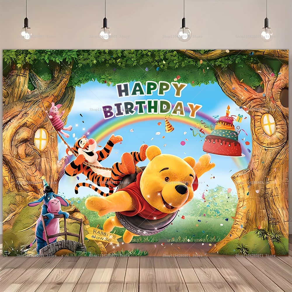 Disney Winnie the Pooh Backdro - Baby Food Plan recension och pris