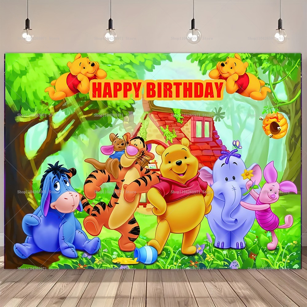 Disney Winnie the Pooh Backdro - Baby Food Plan recension och pris