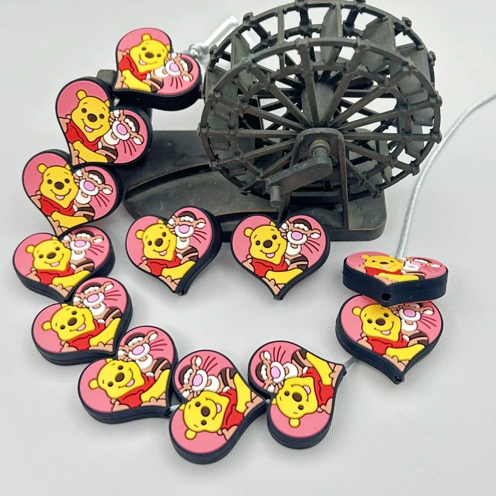 10PC DIY Popular Cartoons Sili - Baby Food Toy recension och pris