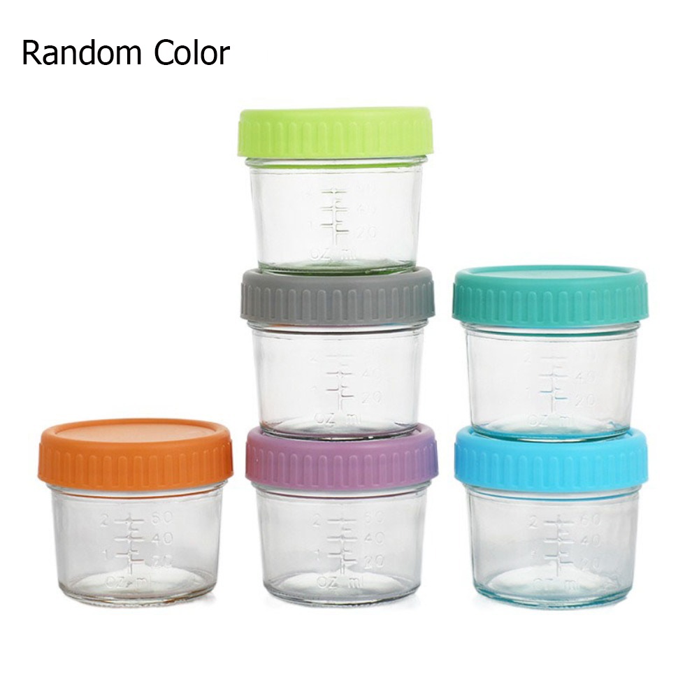 6pcs Mason Jar Glass Baby Food - Baby Food Jars Glass recension och pris