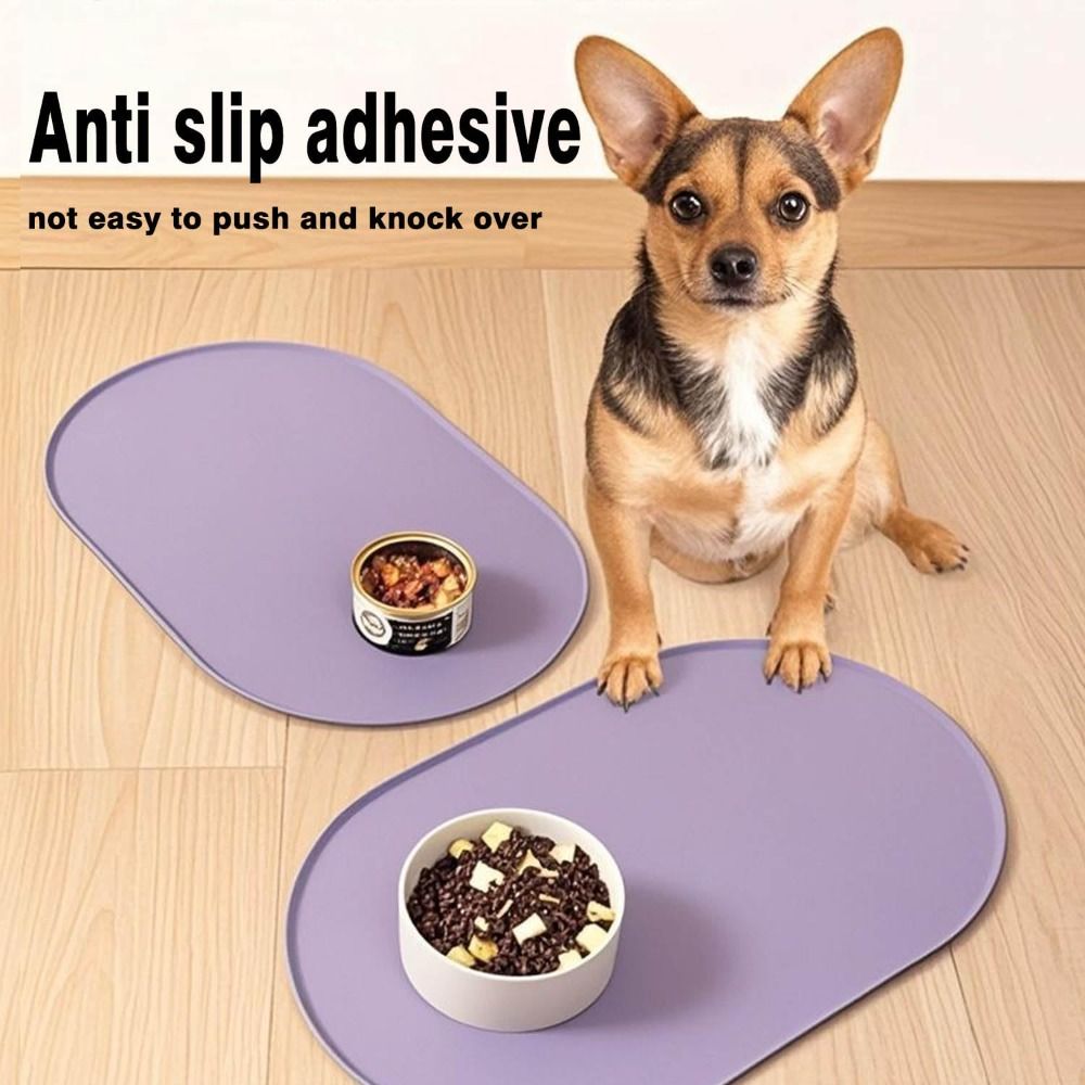 Durable Silicone Pet Food Mat  - Baby Food Cat recension och pris