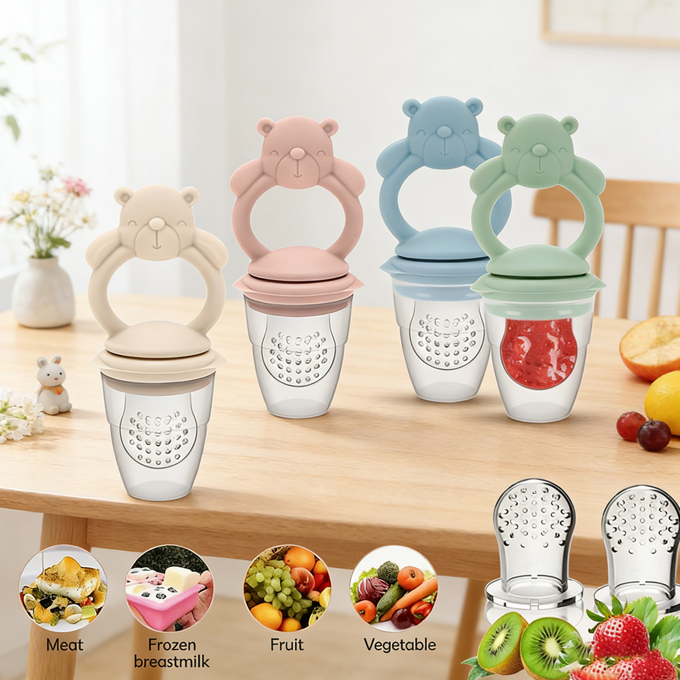 Baby Fruit & Food Feeder Pacif - Baby Food Fruits recension och pris