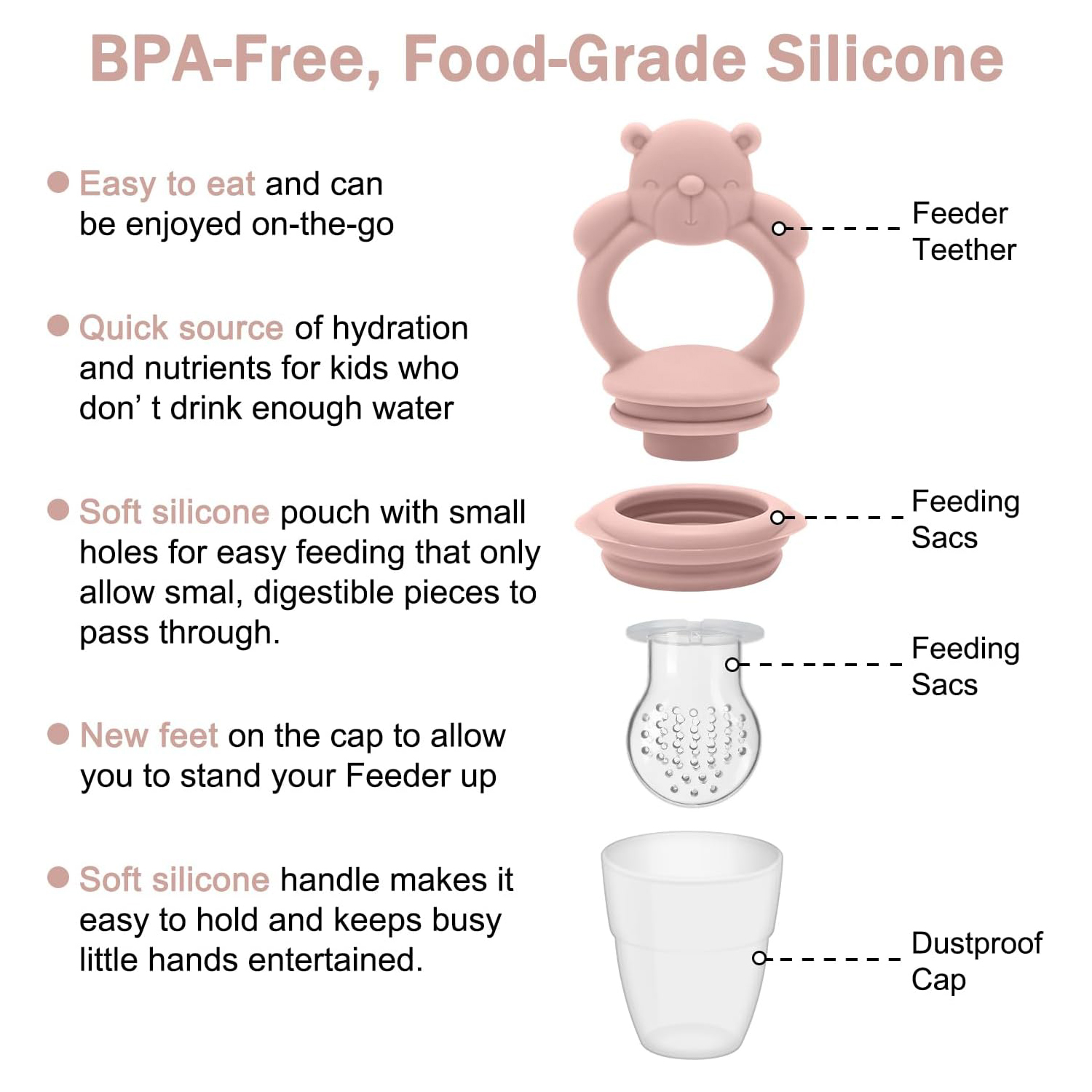 Baby Fruit & Food Feeder Pacif - Baby Food Fruits recension och pris