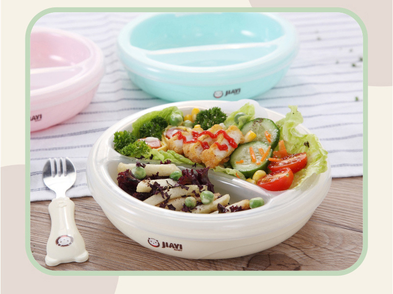 Non-slip Warming Plate Dish Bo - Baby Food Little Spoon recension och pris