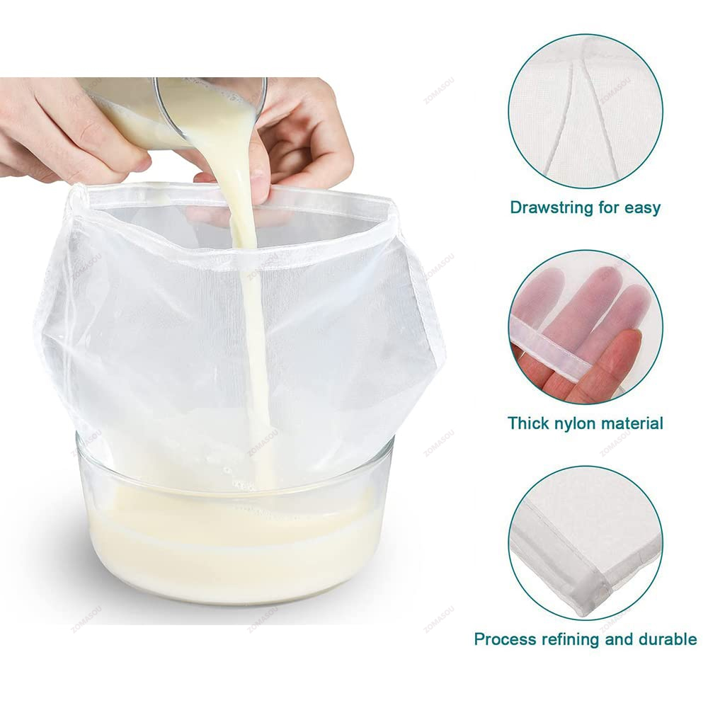 1/30Pc 100 Mesh Soy Milk Nylon - Baby Food Strainer recension och pris
