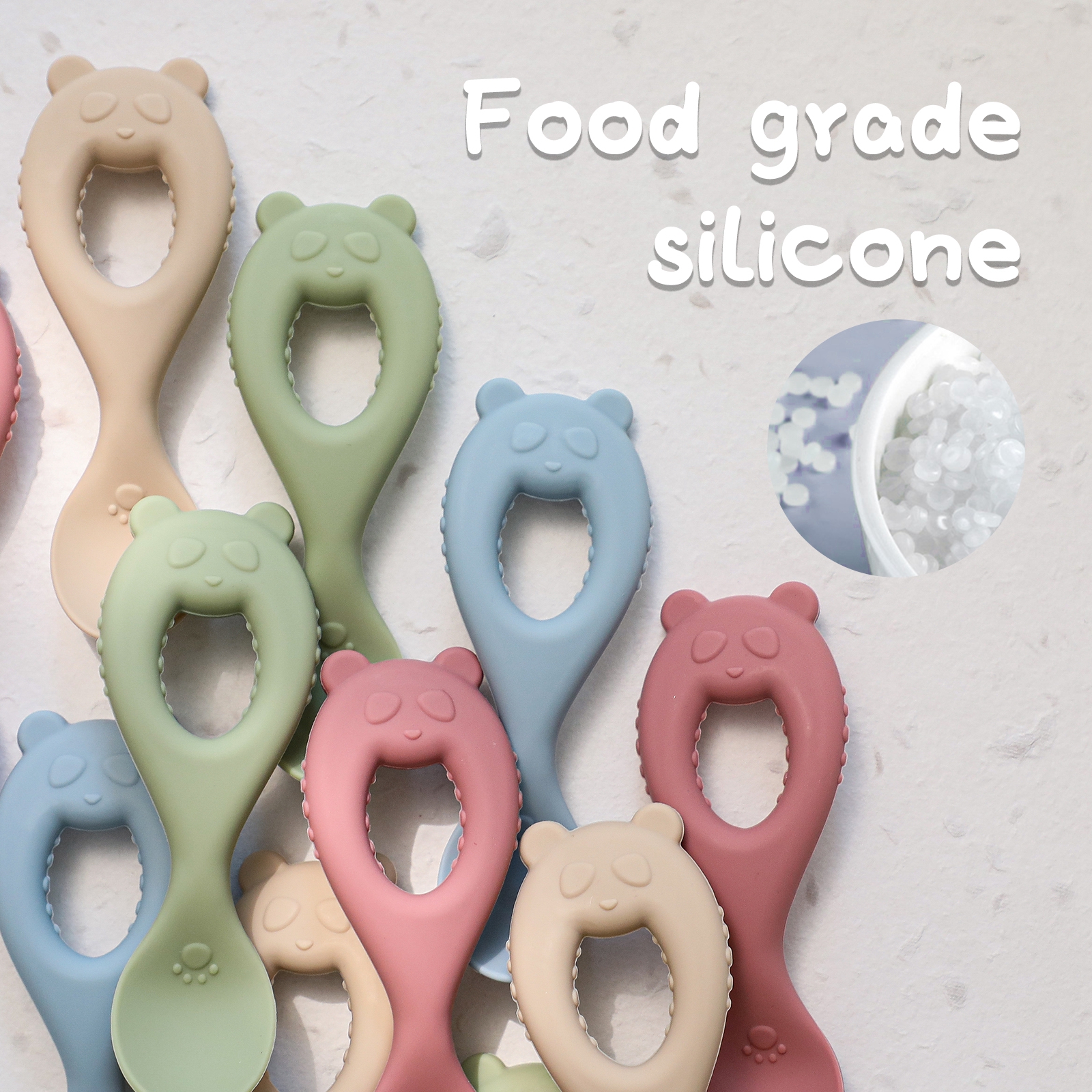 Feeding Baby Silicone Spoon Ca - Baby Food Little Spoon recension och pris