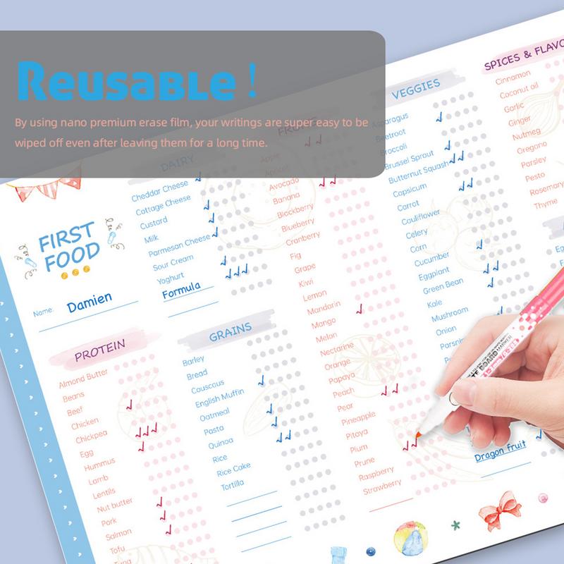 Baby First Foods Tracker with  - Baby Food Tracker recension och pris