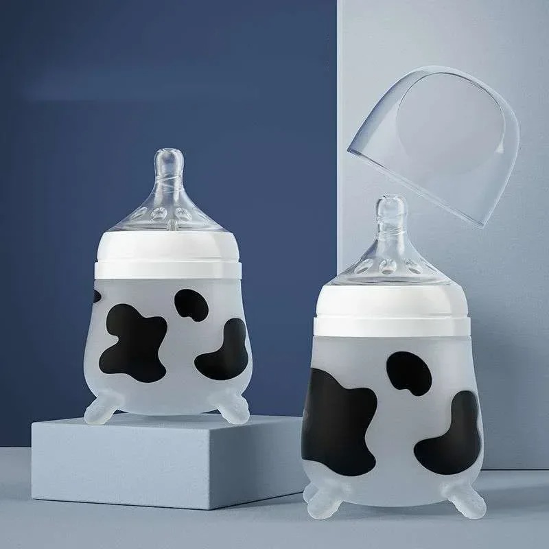 Baby Silicone Feeding Bottle I - Baby Food Containers Glass recension och pris