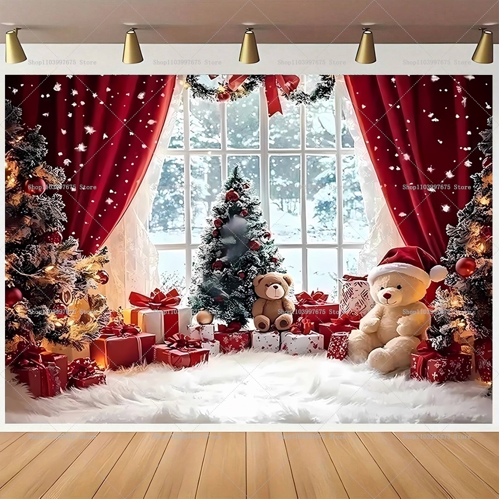 Merry Christmas Backdrops Wond - Baby Food Plan recension och pris