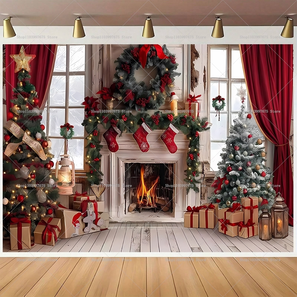 Merry Christmas Backdrops Wond - Baby Food Plan recension och pris