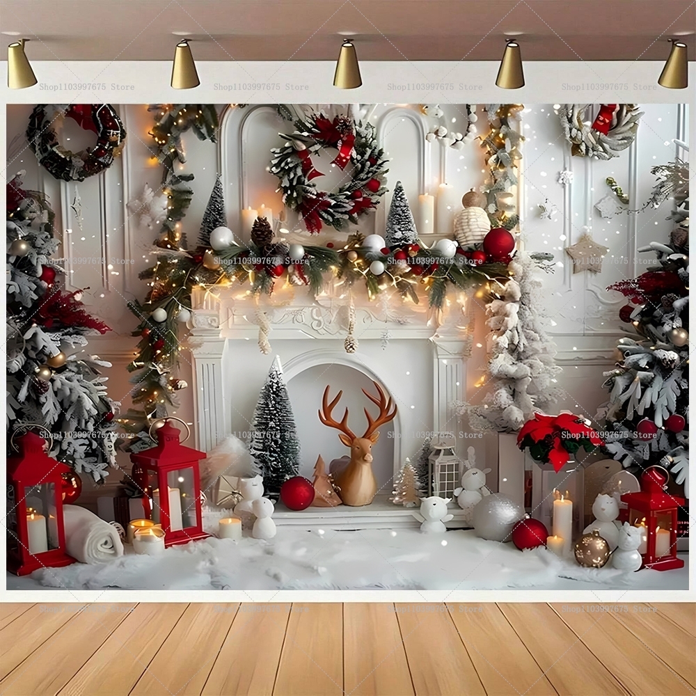 Merry Christmas Backdrops Wond - Baby Food Plan recension och pris