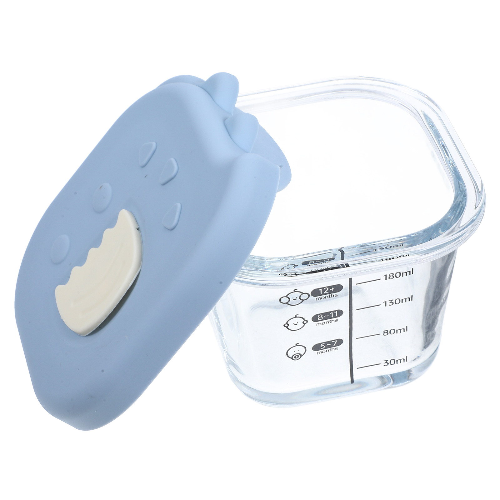 Clear Glass Baby Feeding Bowl  - Baby Food Containers Glass recension och pris