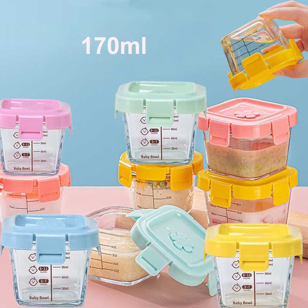 170ml Frozen Baby Food Glass C - Baby Food Jars Glass recension och pris