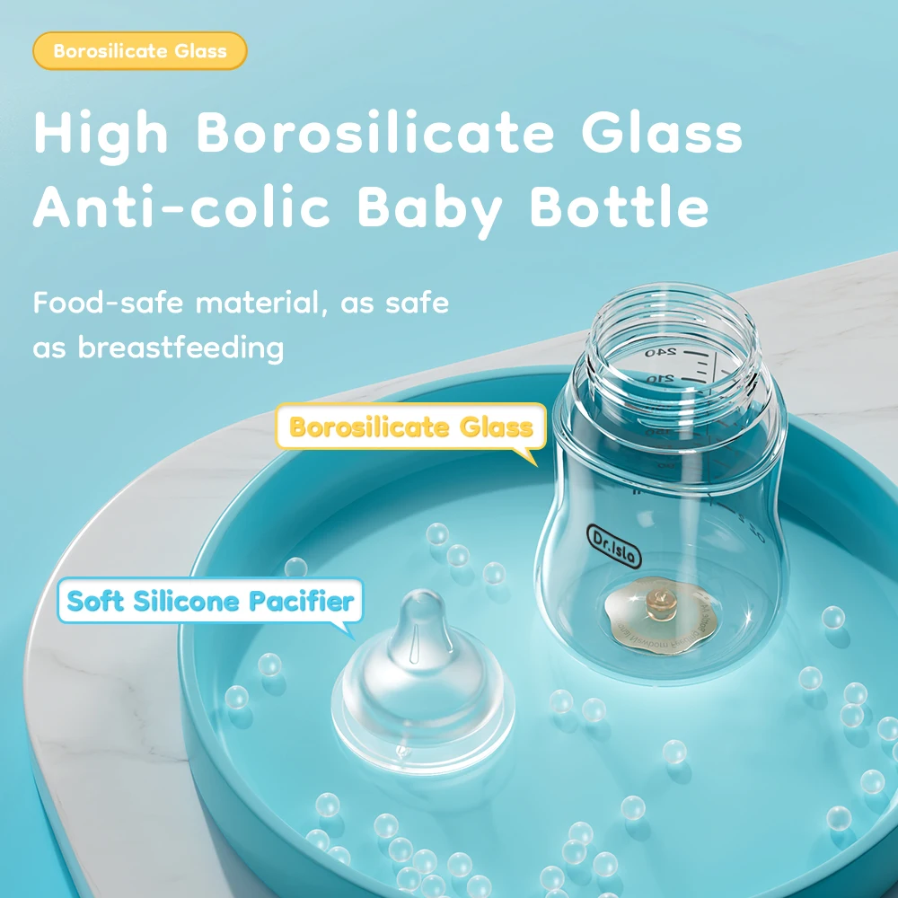 Baby Bottle High Borosilicate  - Baby Food Containers Glass recension och pris