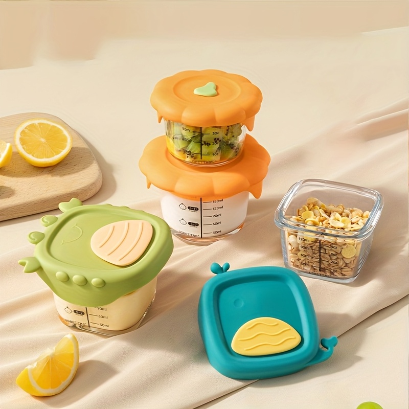 120/180ml Glass Baby Food Cont - Baby Food Containers Glass recension och pris