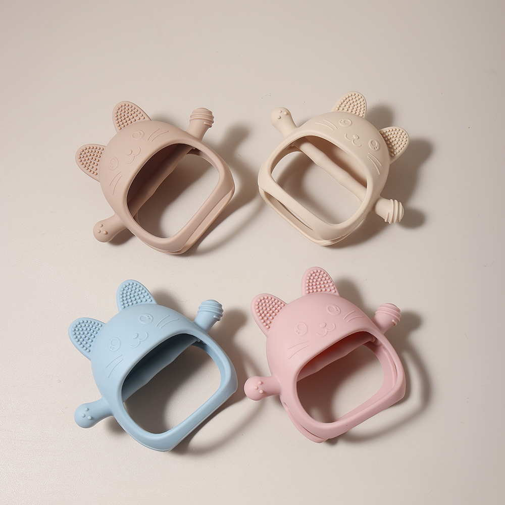 Baby Teething Mittens - Food-G - Baby Food Toy recension och pris