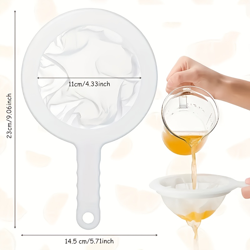 3pcs Nylon Mesh Strainers Feat - Baby Food Strainer recension och pris