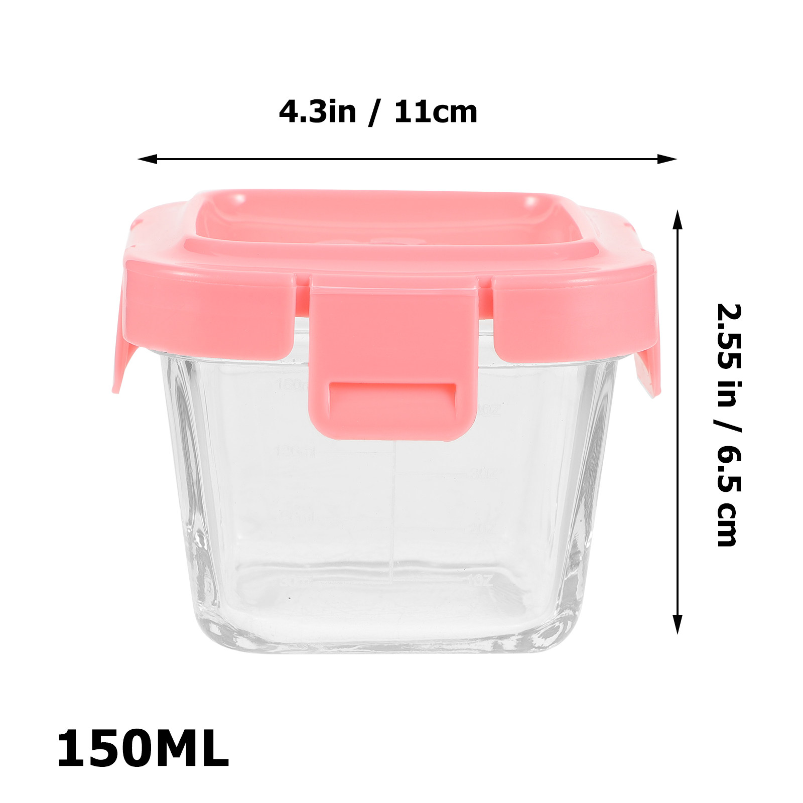 2Pcs Baby Food Storage Bowl Hi - Baby Food Containers Glass recension och pris