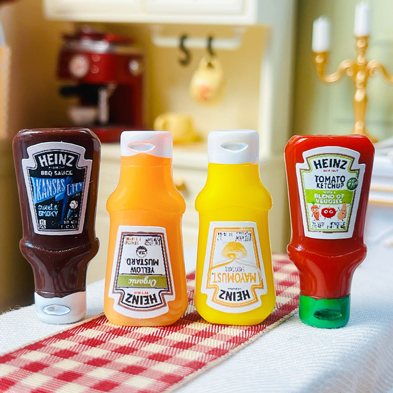 4Pcs Dollhouse Miniature Straw - Baby Food Toy recension och pris