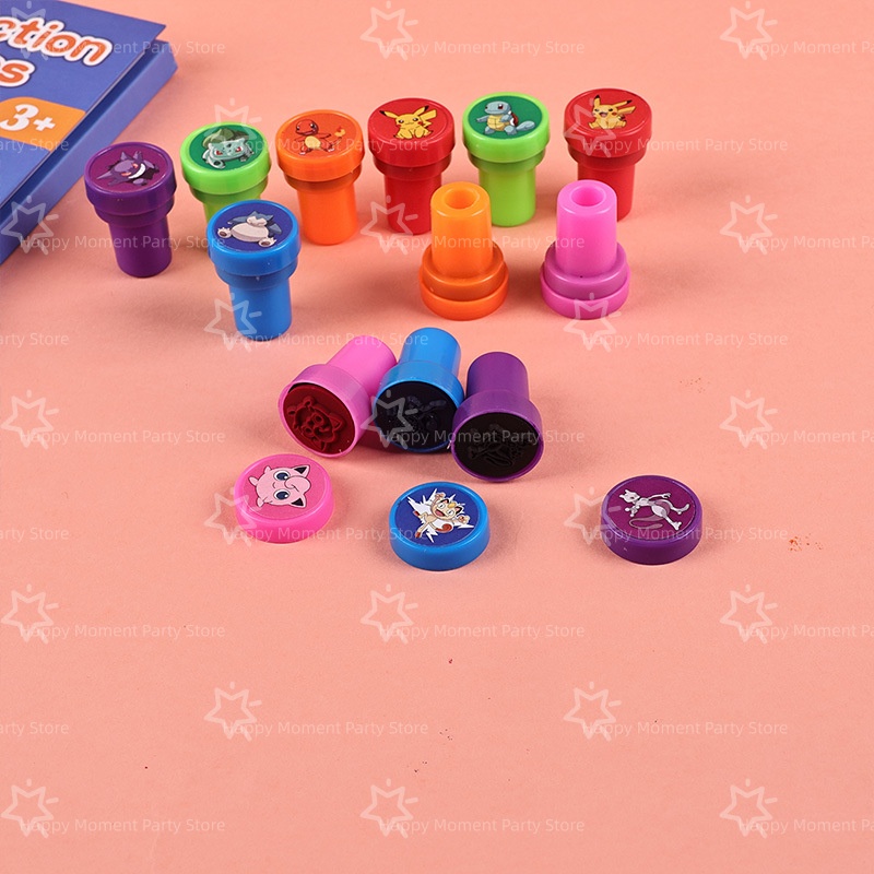 pokemon stamp Pikachu Seal Sta - Baby Food Fruits recension och pris
