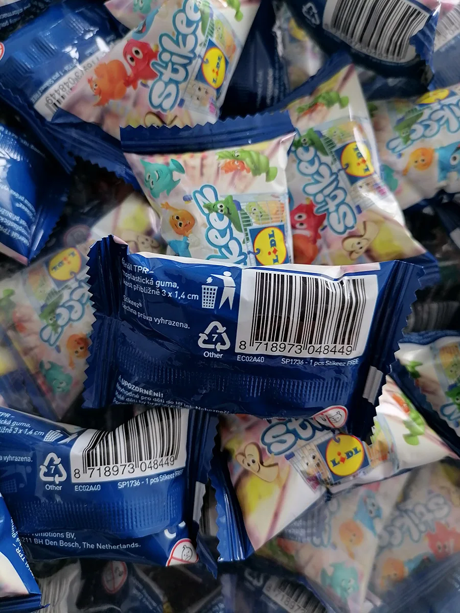 Cute Coles Stikeez Lidl Figure - Baby Food Toy recension och pris