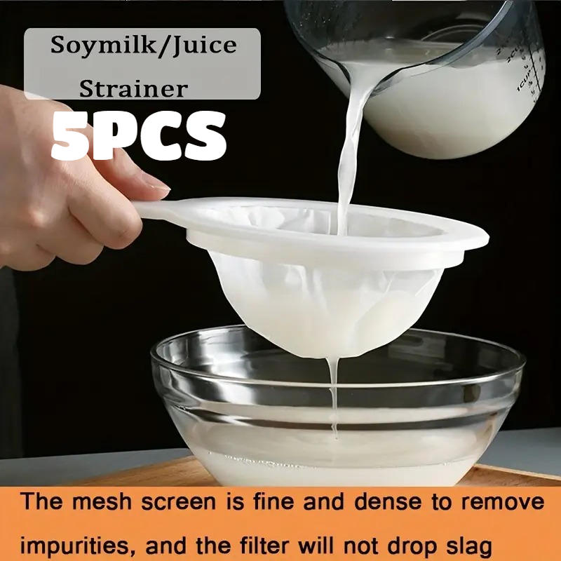 5pcs Soy Milk Wine Filter Bag  - Baby Food Strainer recension och pris