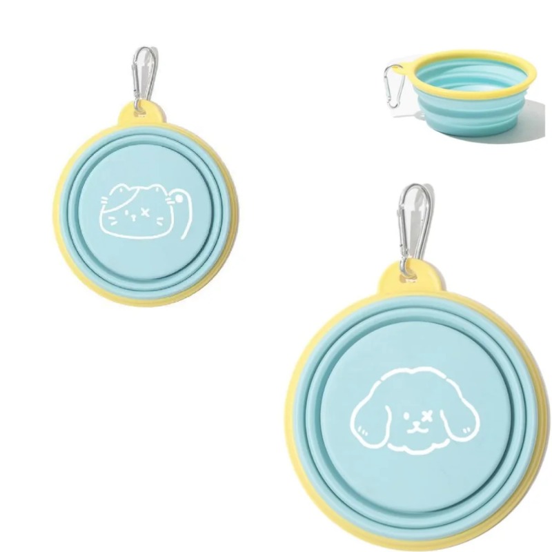 Pet Outdoor Folding Bowl Porta - Baby Food Cat recension och pris