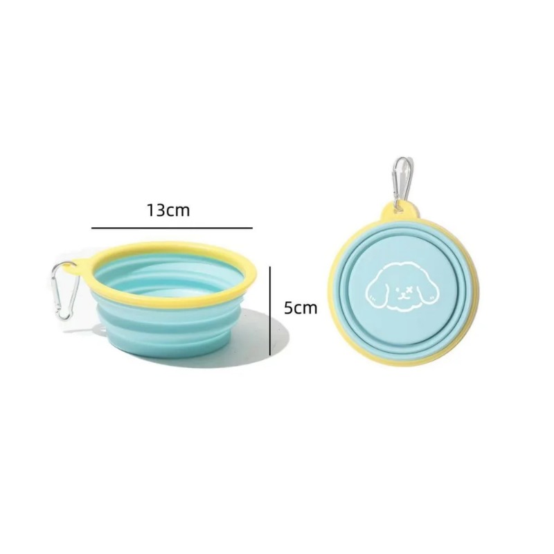 Pet Outdoor Folding Bowl Porta - Baby Food Cat recension och pris