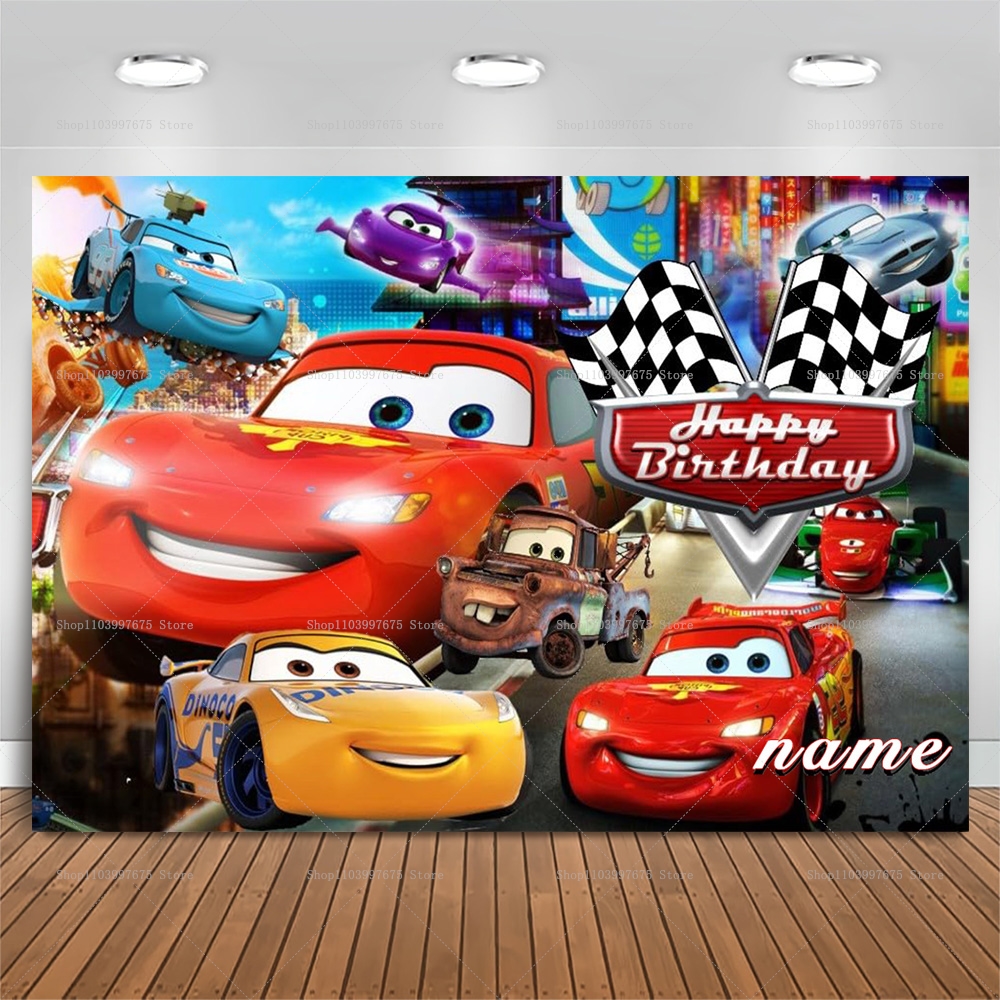 Lightning McQueen Backdrops Ch - Baby Food Plan recension och pris