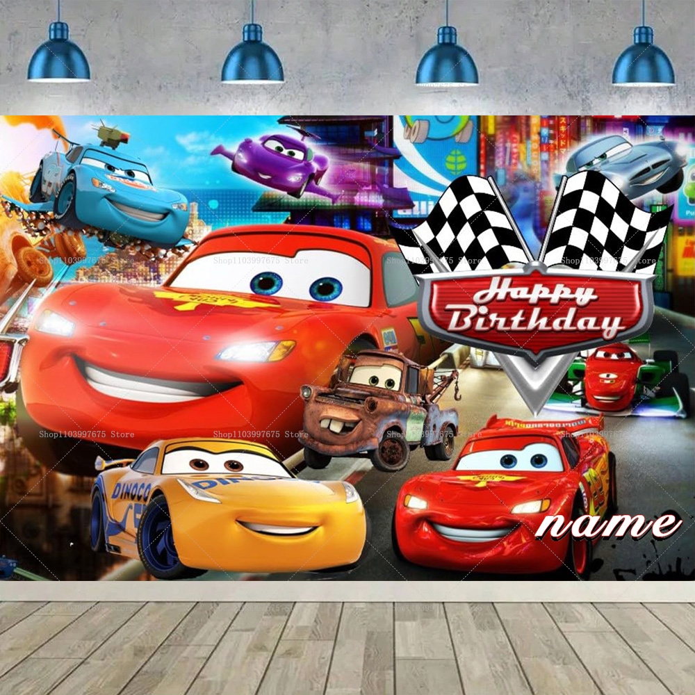 Lightning McQueen Backdrops Ch - Baby Food Plan recension och pris