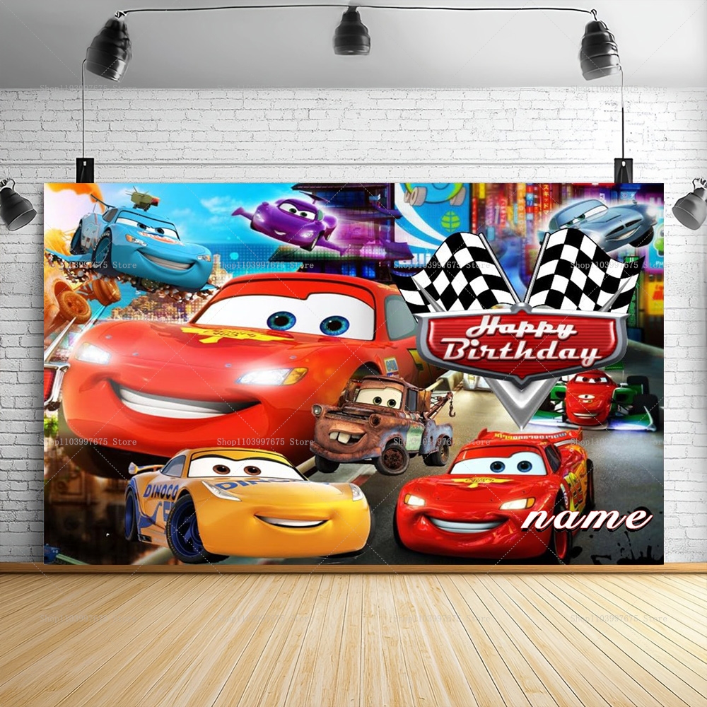 Lightning McQueen Backdrops Ch - Baby Food Plan recension och pris