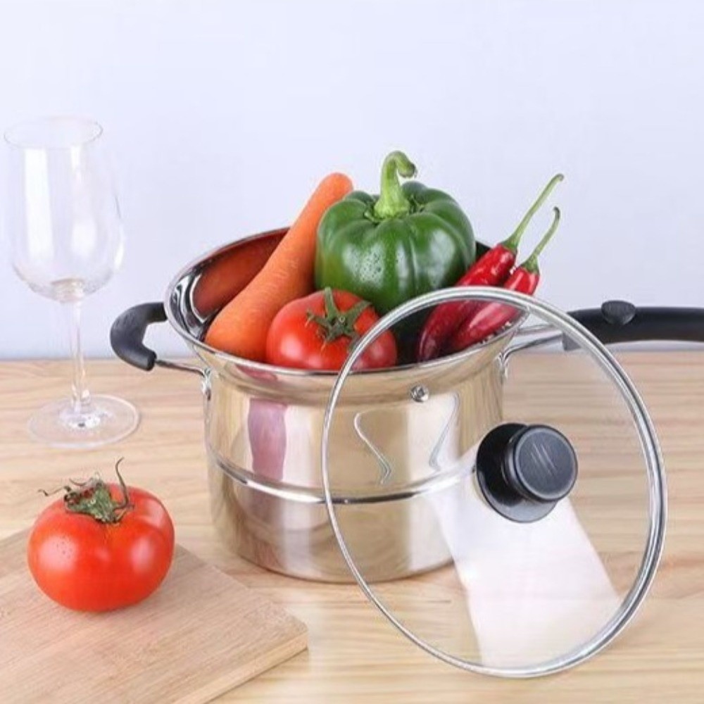4pcs Stainless Steel Fryer Pot - Baby Food Strainer recension och pris