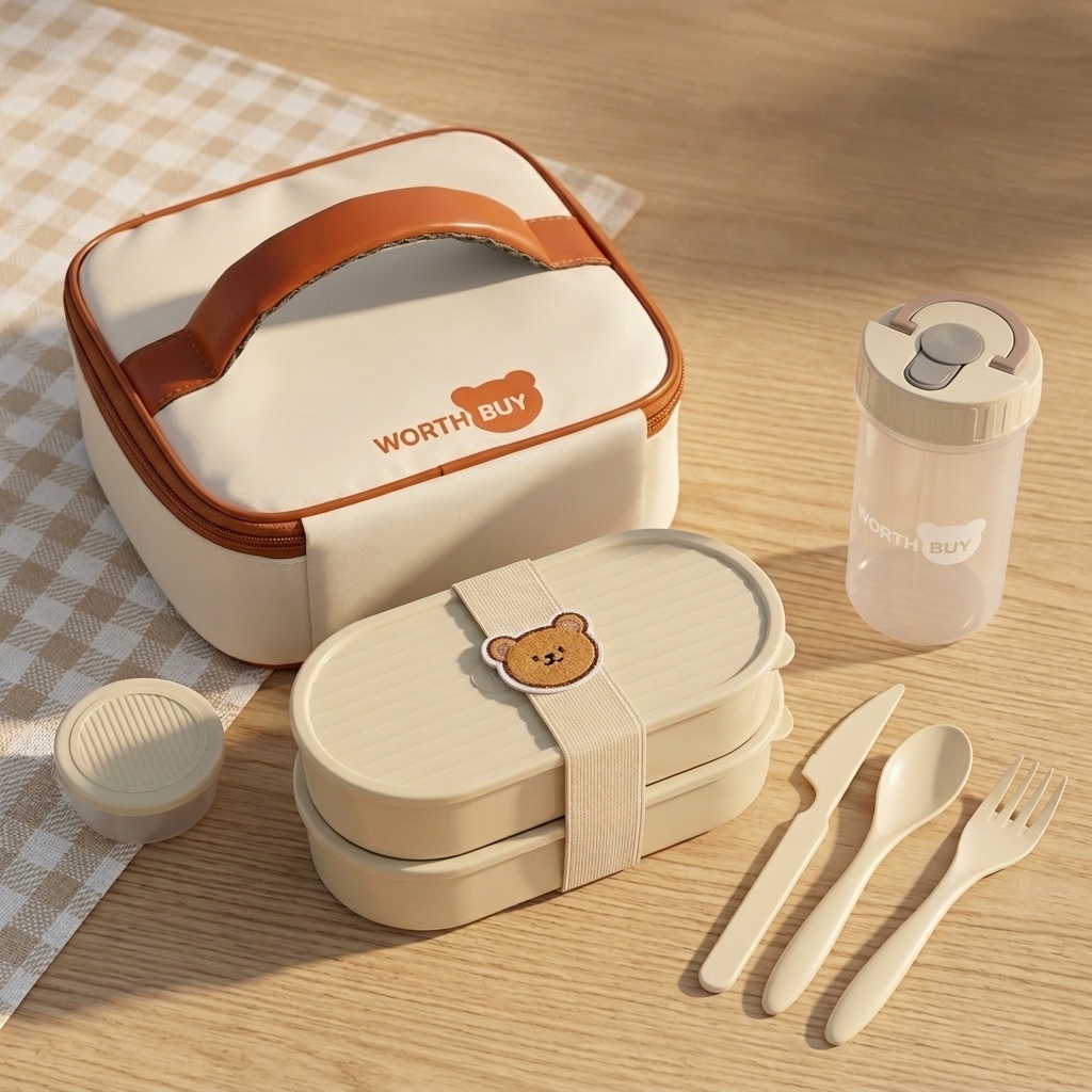 Microwaveable Plastic Lunch Bo - Baby Food Fruits recension och pris