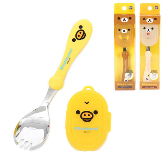 Rilakkuma Spoon Fork Integrate - Baby Food Toy recension och pris
