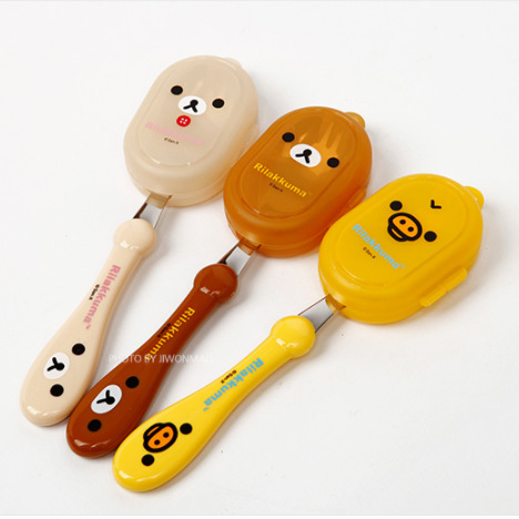 Rilakkuma Spoon Fork Integrate - Baby Food Toy recension och pris
