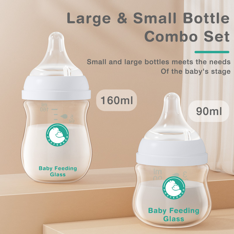 TOP Sale Baby Bottles Newborn  - Baby Food Containers Glass recension och pris